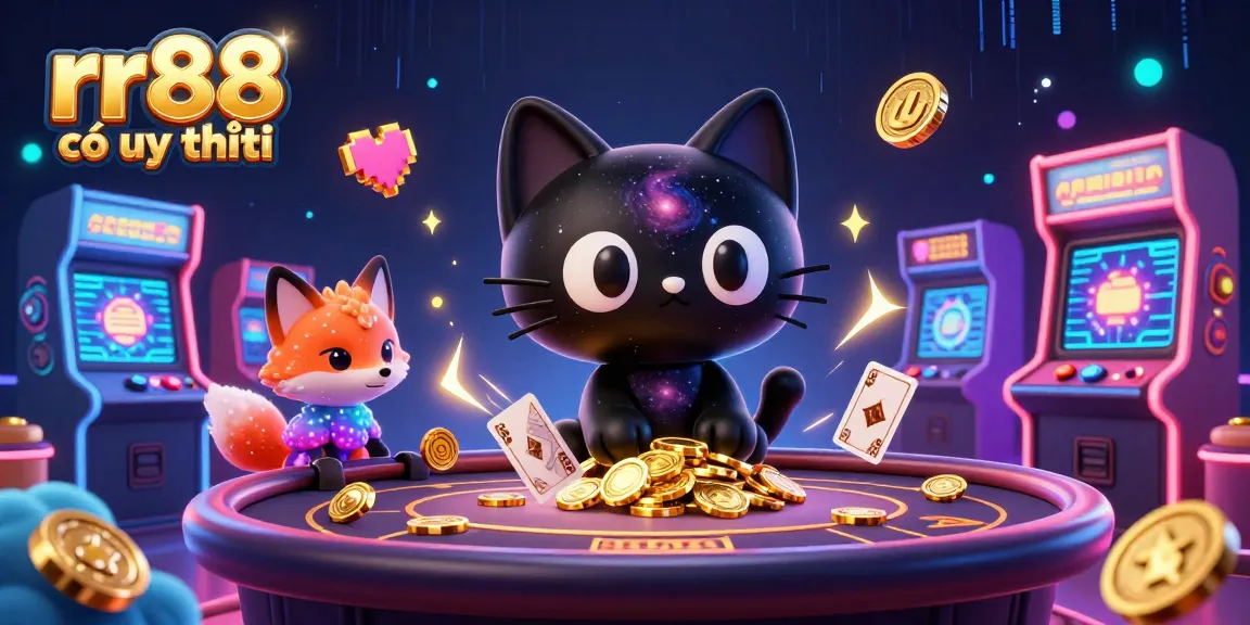 Experience the excitement at rr88 có uy tín casino with vibrant cosmic elements and animated characters.