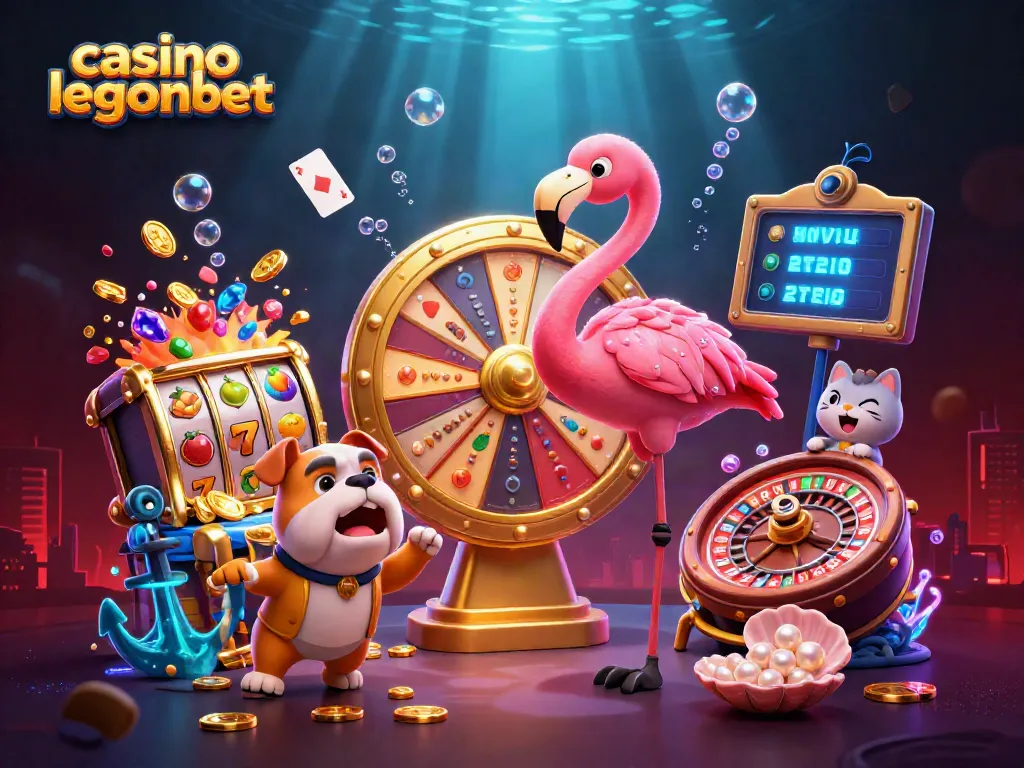 Spin to win at casino legionbet with vibrant 3D characters and exciting gaming action!